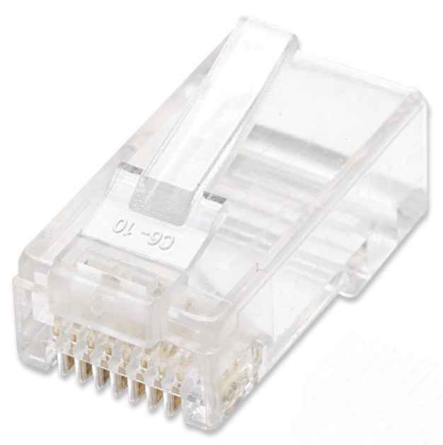 Intellinet Plug Rj45 Cat 5E Utp Multifilar 100 Pzas, 790055