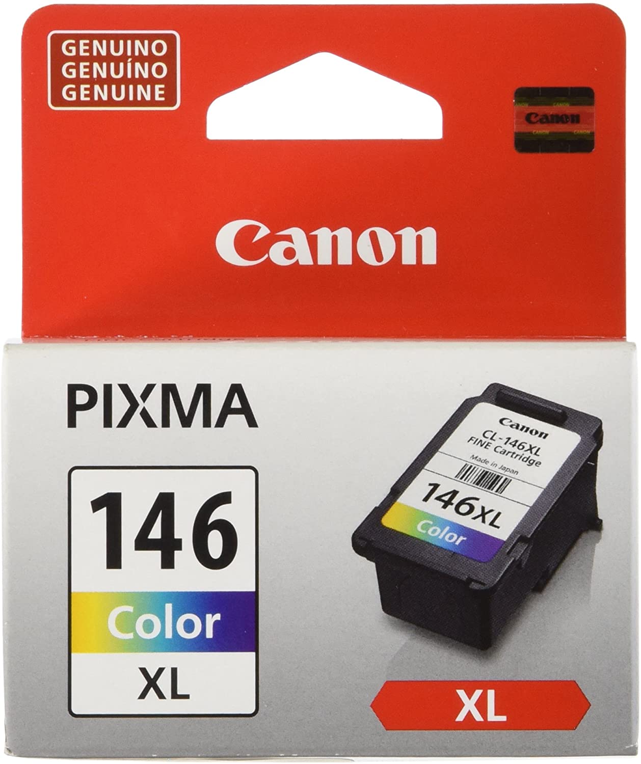 Canon CL-146 – Cartucho de Tinta de Color para impresoras PIXMA MG2410,  MG2510 - Yoytec