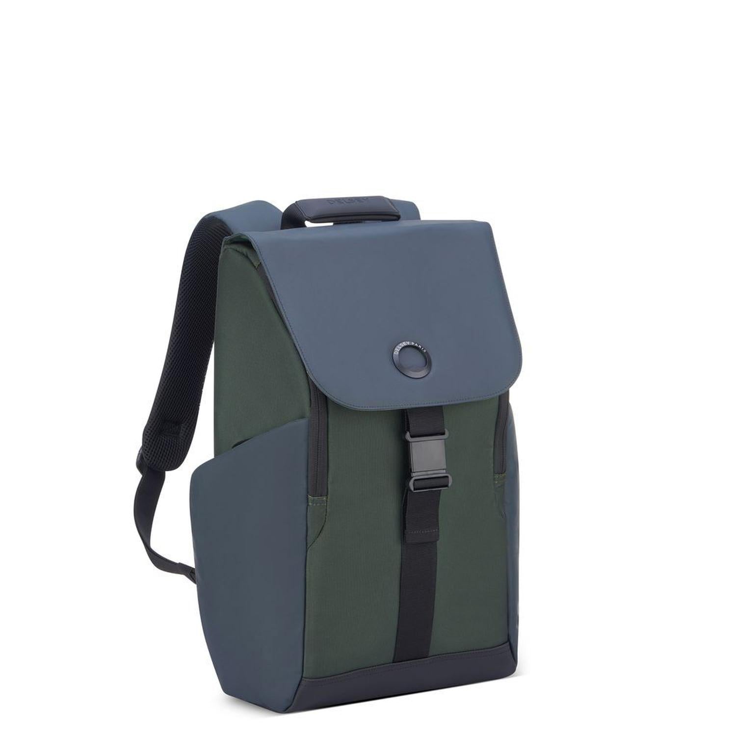 Mochila Portalaptop Delsey SECURFLAP PC 16'', Army