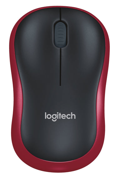 Mouse-Logitech-Rojo-Inalámbrico-M184-910-003635