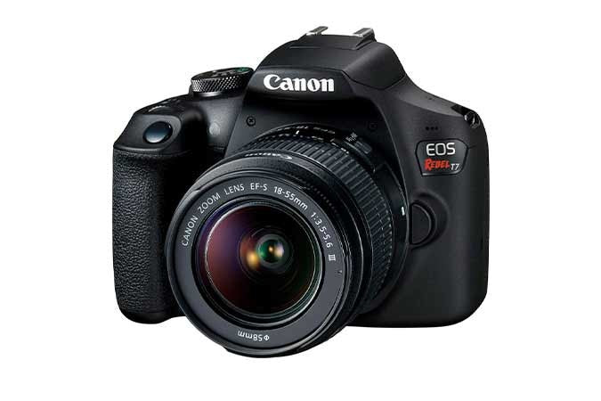 Camara Digital Canon EOS Rebel T7-3'' 24.1MP 18-55 MM, HDR Wifi NFC