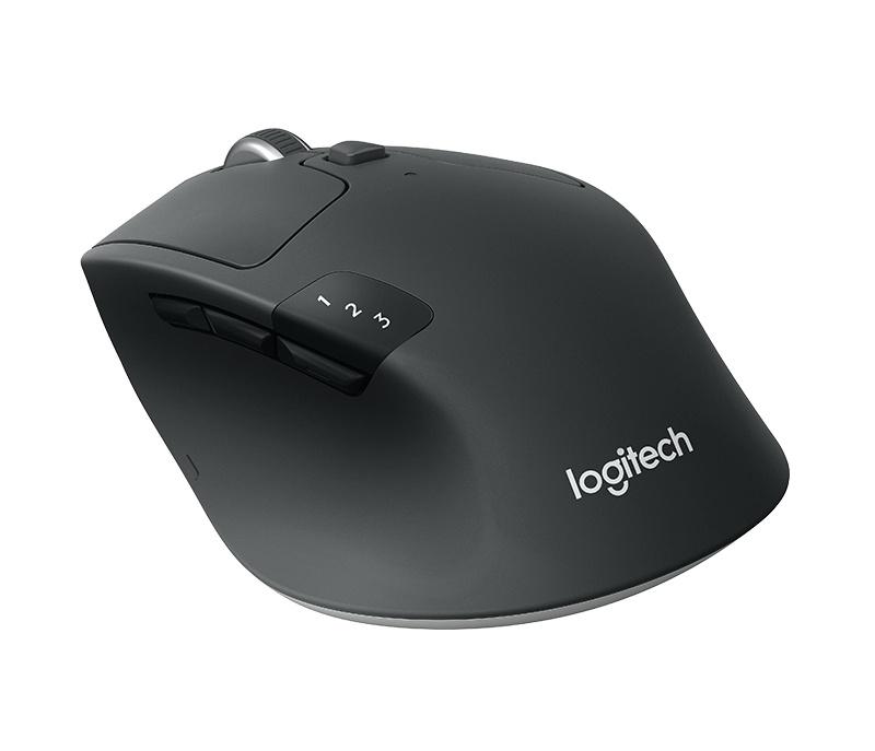 Mouse Logitech Óptico M720 Triathlon, Bluetooth, USB, 1000DPI, Negro
