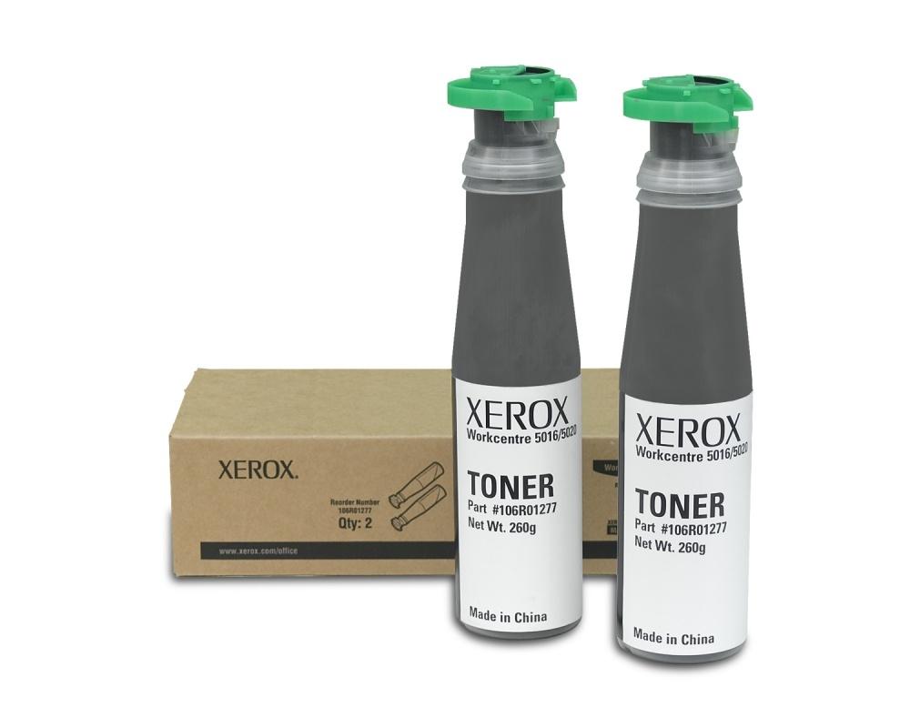 Botella de Toner Xerox 106R01277 Negro, 6300 Páginas
