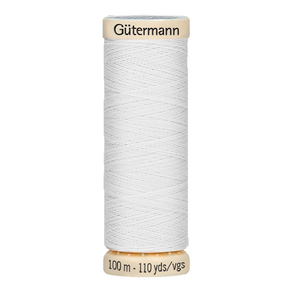 Hilo Gutermann Coselotodo para Costura a Mano y Máquina de coser, Color  Blanco, con 100 mts. Poliéster, caja con 6 carretes del mismo color