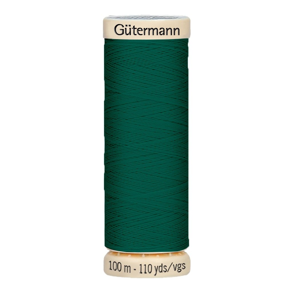 Hilo Gutermann Coselotodo para Costura a Mano y Máquina de coser, Color  Verde, con 100 mts. Poliéster, caja con 6 carretes del mismo color
