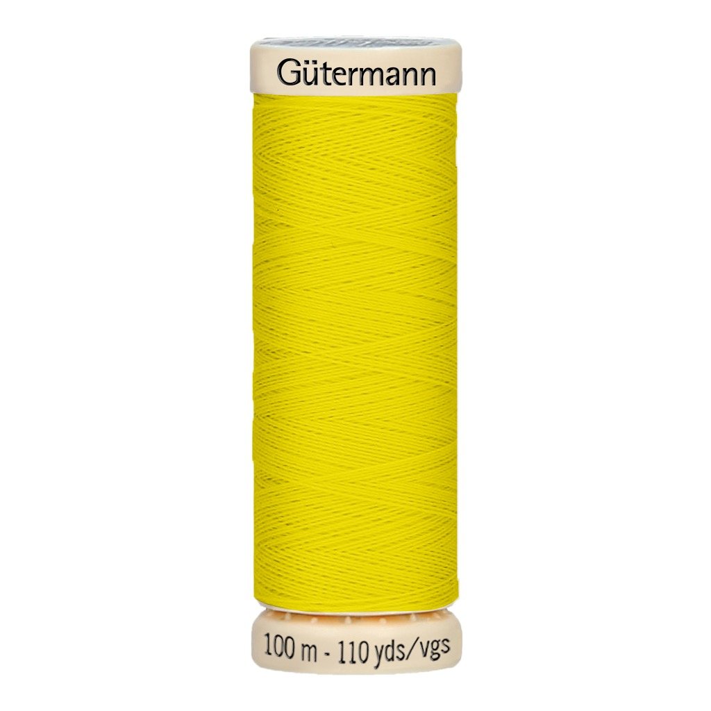 Hilo Gutermann Coselotodo para Costura a Mano y Máquina de coser, Color  Amarillo, con 100 mts. Poliéster, caja con 6 carretes del mismo color