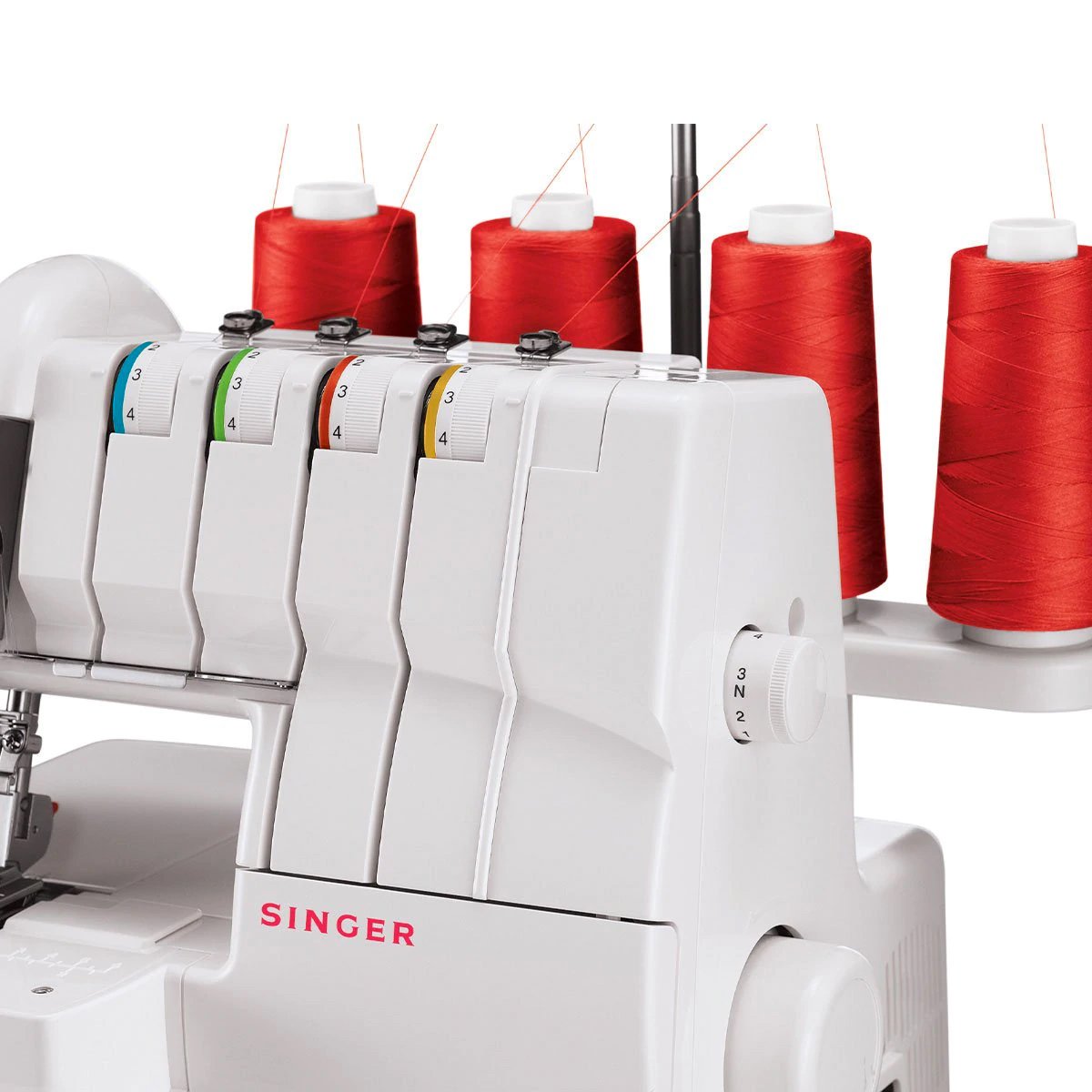Máquina de coser Singer 14T970 Collatera, Cover Stitch, 2-3-4 hilos, 4 tipos de puntadas.