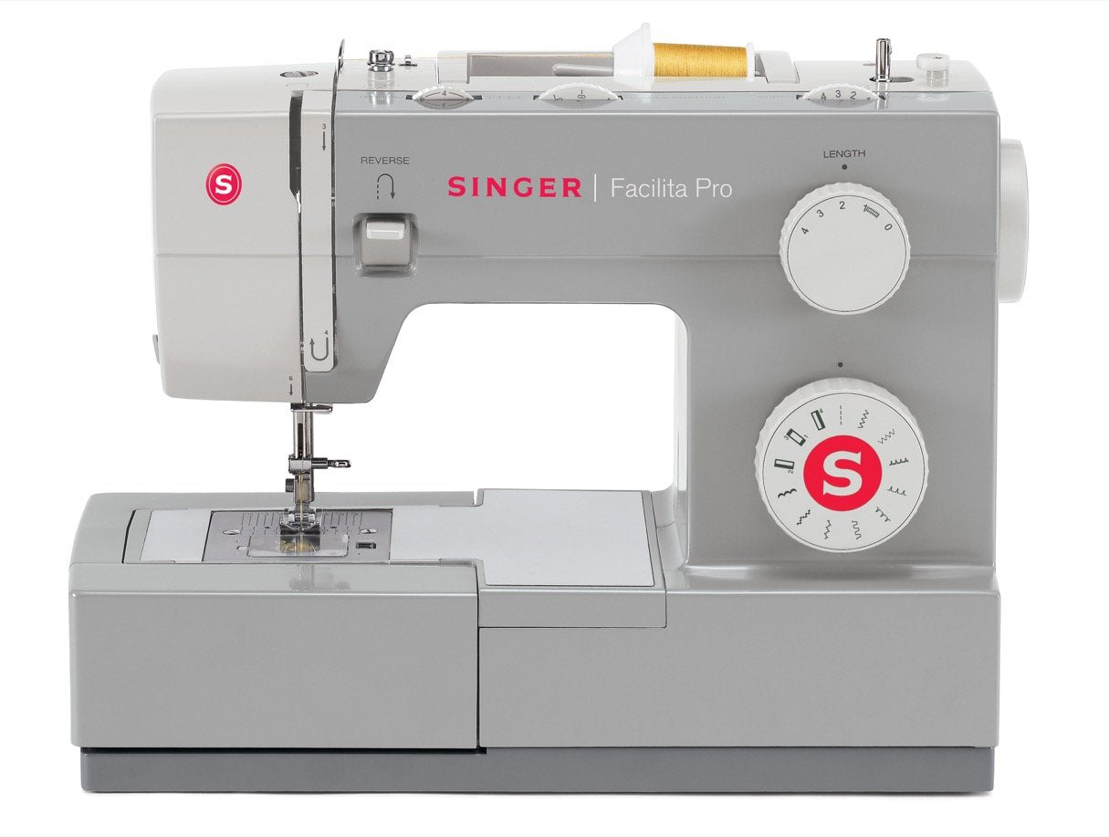 Máquina de coser Singer 4411M, Mecánica 11 puntadas, Facilita Pro, STX4, Color Gris