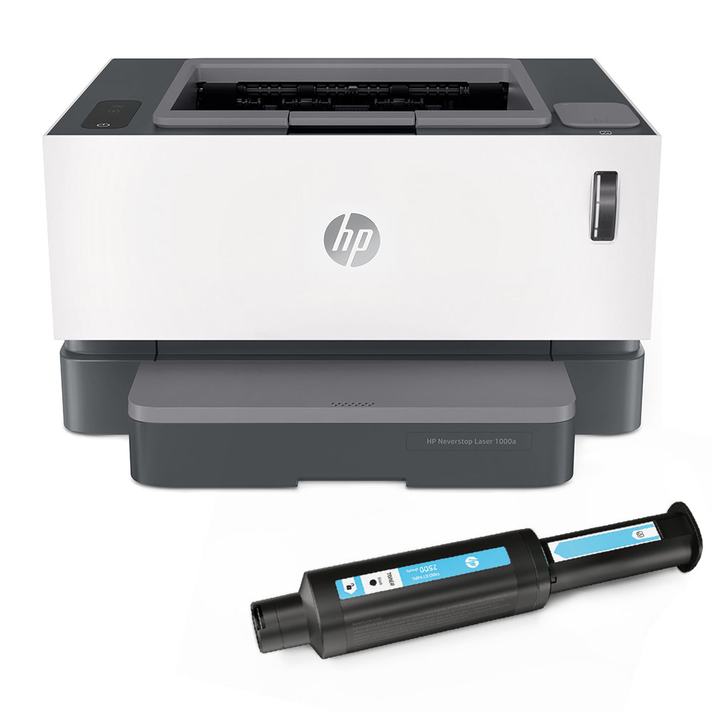 Impresora HP Neverstop Laser 1000a, Blanco y Negro, Láser