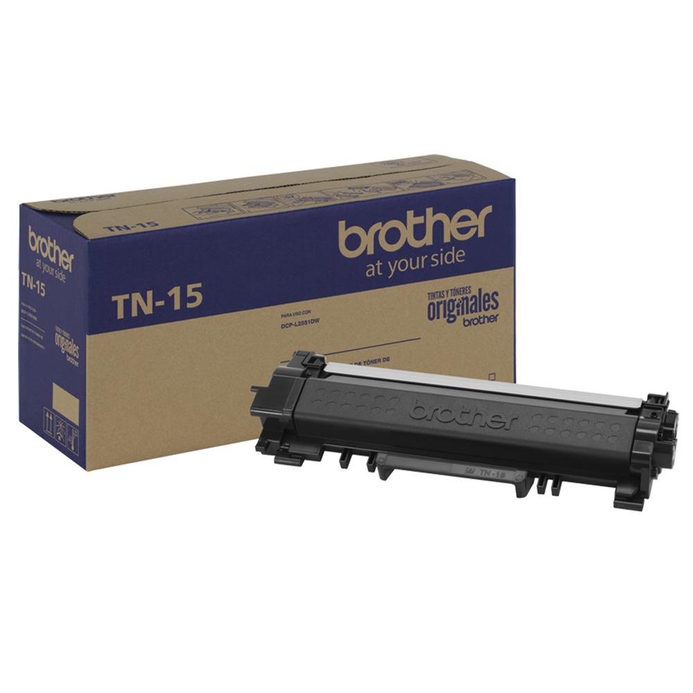 Toner Negro TN15 Brother 4500 pags DCPL2551DW