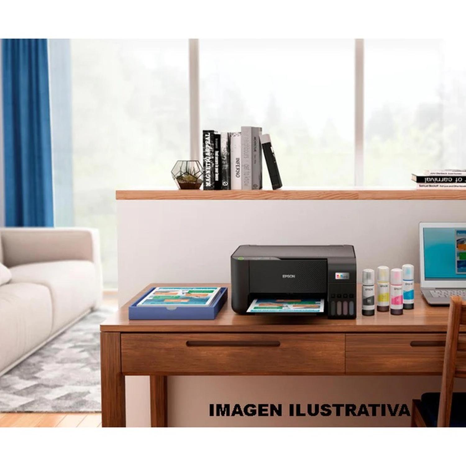 Impresora Epson L1250 Imprime A Color Con Wifi Color Negro