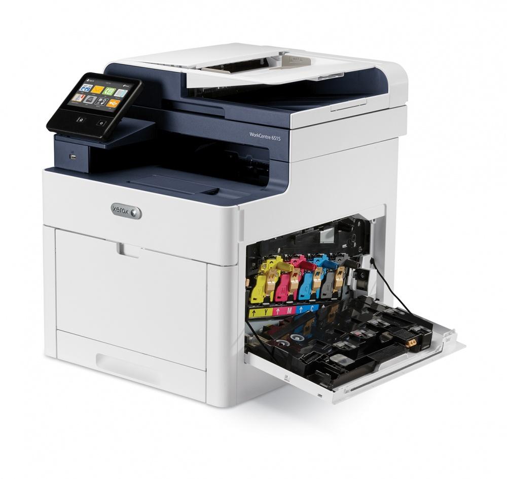 Multifuncional Xerox WorkCentre 6515DNI, Color, Láser, Inalámbrico, Escanea, Copia, Fax
