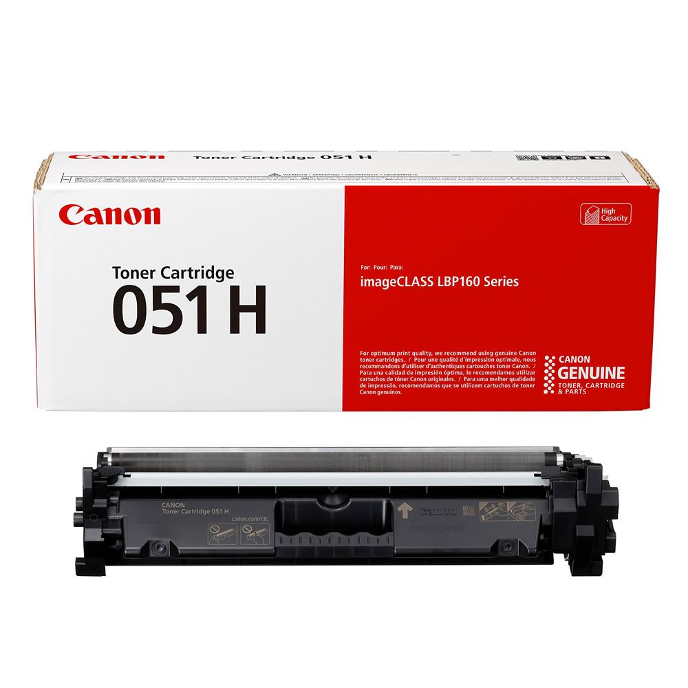 Canon Tóner 051 Cartridge Negro de Alta capacidad, Compatible con ImageClass LBP 160 series, 162DW y MF264DW, MF267DW, MF269DW