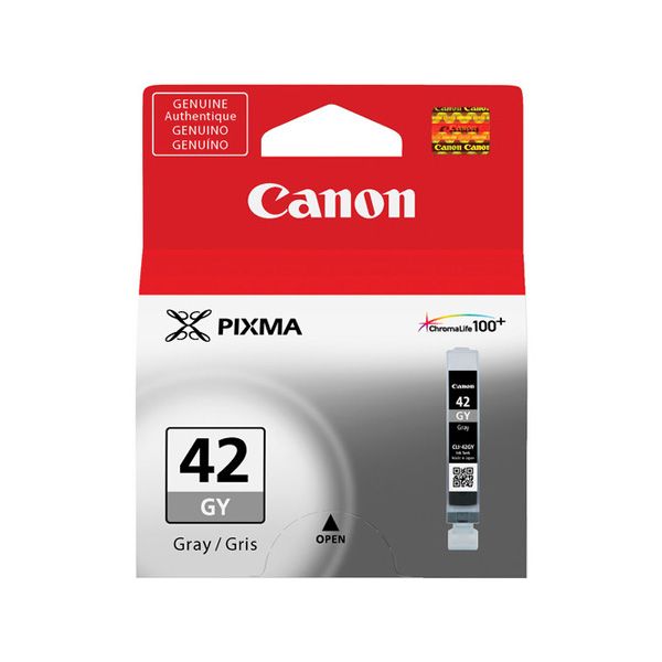 Canon Cartucho Tinta CLI -42 Gris, 6390B009AA, Compatible Pixma PRO-100