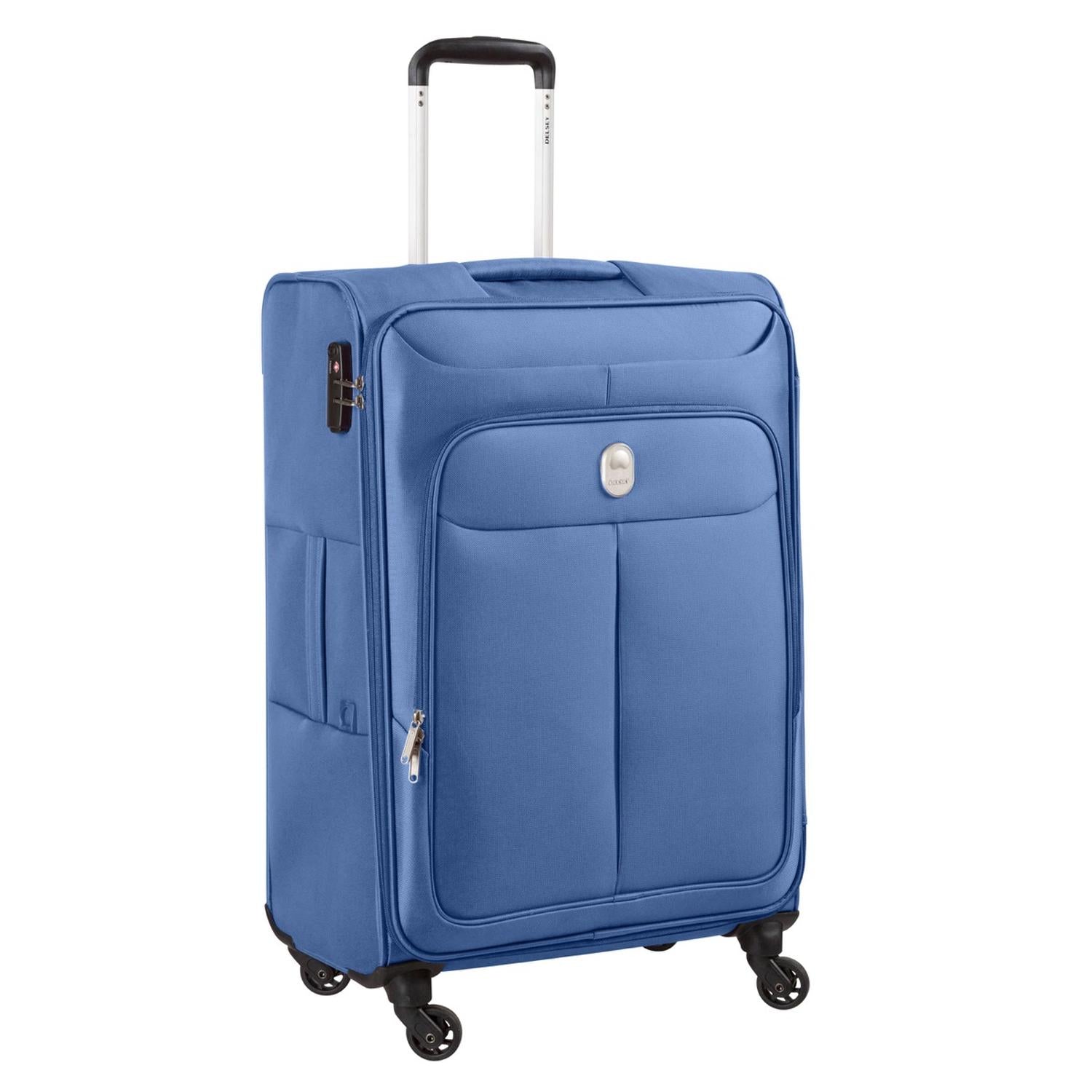 Delsey Maleta De Viaje de Tela de Cabina ORBA 55 cm con TSA, Color Azul