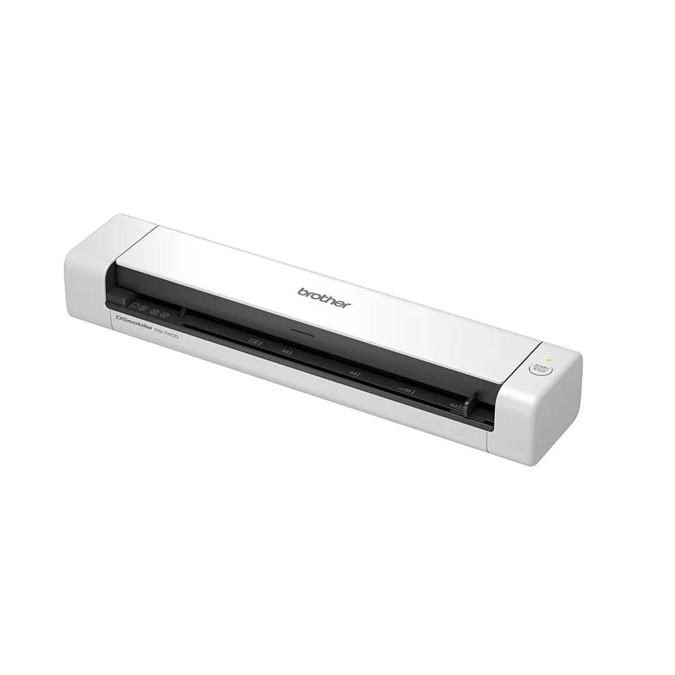 Escáner portátil Brother DS740, 600ppp, Duplex, 15 ppm
