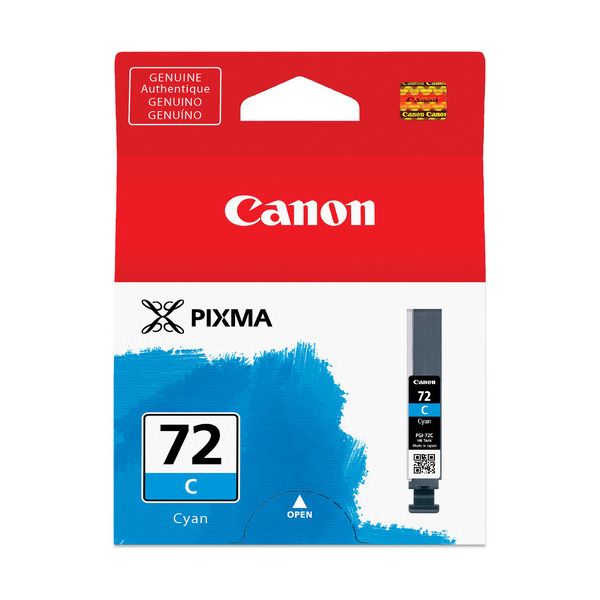 Canon Cartucho Tinta PGI -72 Cyan, 6404B010AA, Compatible Pixma PRO-10