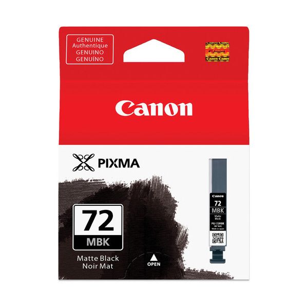 Canon Cartucho Tinta PGI-72 Negro Mate, 6402B010AA, Compatible Pixma PRO-10